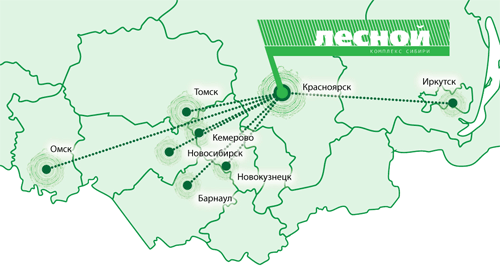 Карта иркутск томск